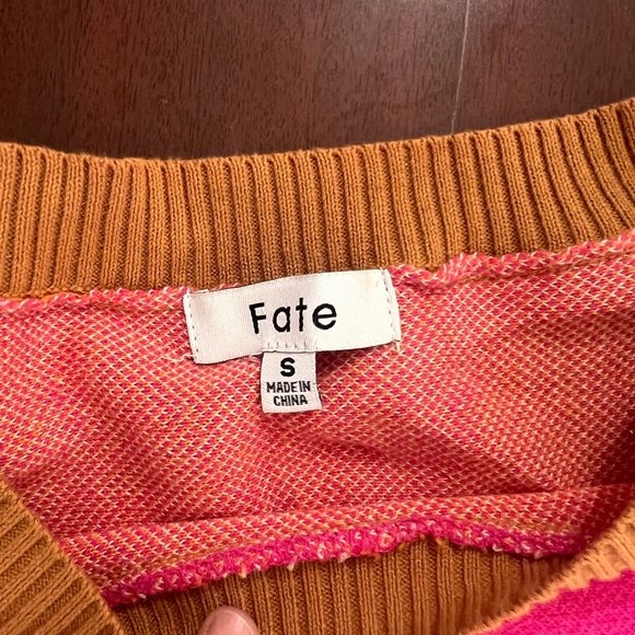 Fate Never Been Better Hot Pink Floral Sweater - Picture 4 of 6